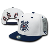 United States Coast Guard USCG Jumbo Snap Back Military Hat by Rapid Dominance